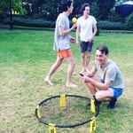 East Melbourne Spikeball logo